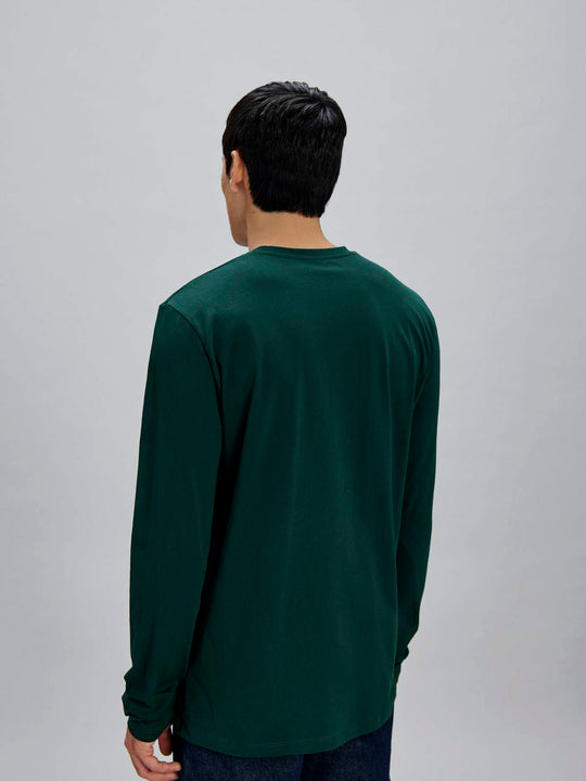 Koszulka longsleeve POC L/S Tee zielona
