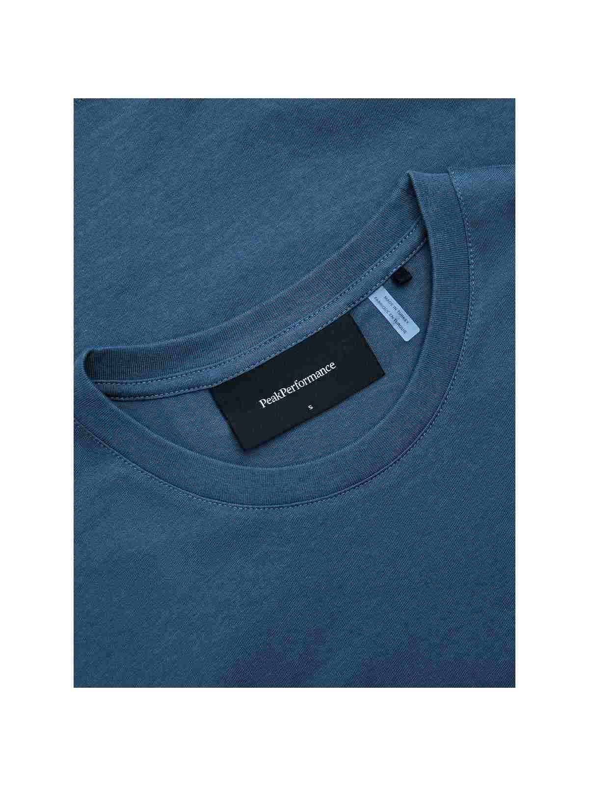 Koszulka PEAK PERFORMANCE Original Small Logo Tee Women niebieski