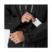 Kurtka narciarska męska HELLY HANSEN ALPHA LONG SHELL czarna
