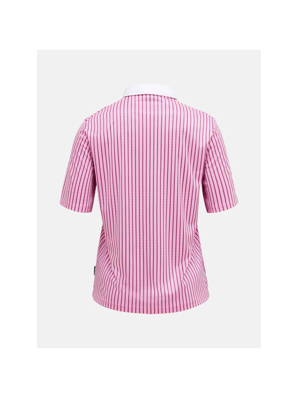 Koszulka PEAK PERFORMANCE W Graphic SS Zip Polo - Adventure Sports