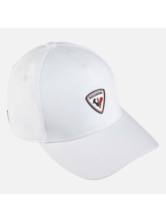 Czapka z daszkiem Rossignol Corporate Rooster Cap biała - TU - Adventure Sports
