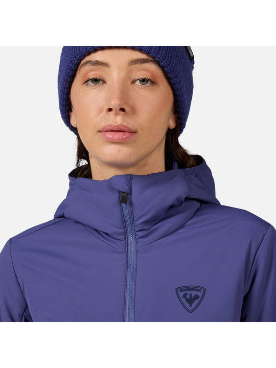 Kurtka damska ROSSIGNOL W OPSIDE HOODIE JKT niebieska
