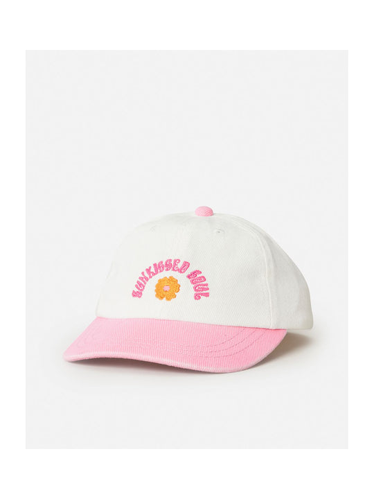 Czapka z daszkiem RIP CURL Washed Twill Cap-Girl różowy
