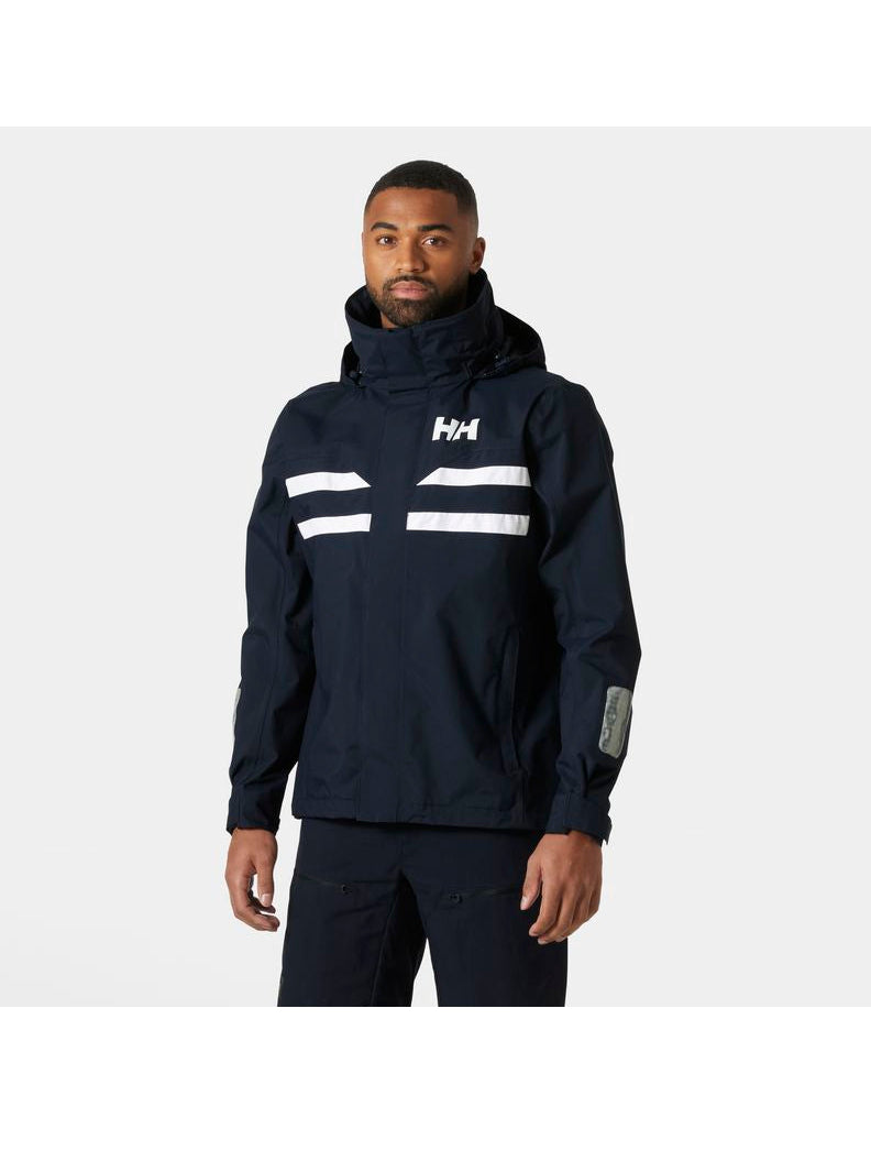 Kurtka żeglarska męska HELLY HANSEN QUAYSIDE JACKET granatowa - Adventure Sports