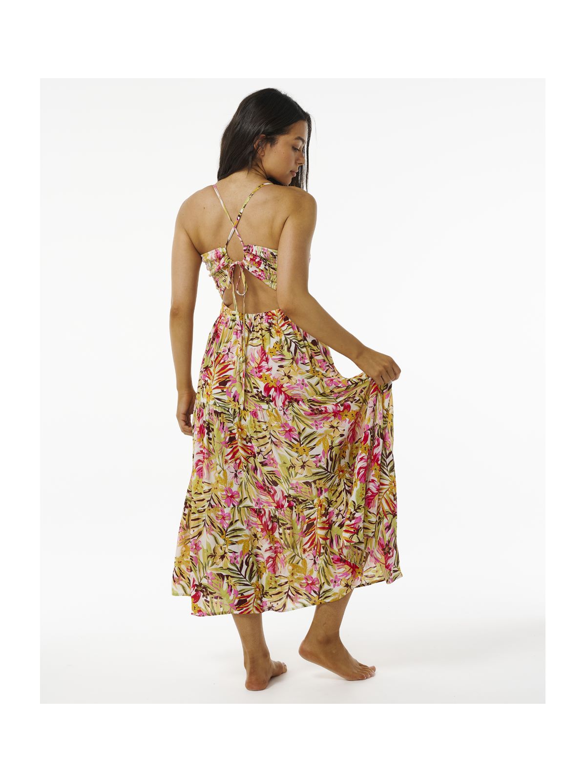 Sukienka RIP CURL Copacabana Midi Dress multikolor - Adventure Sports