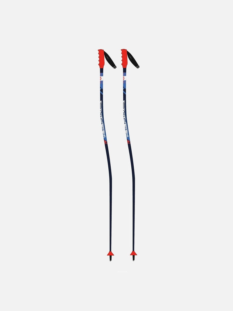 Kije narciarskie KERMA SPEED GS-SG JR niebieski - Adventure Sports