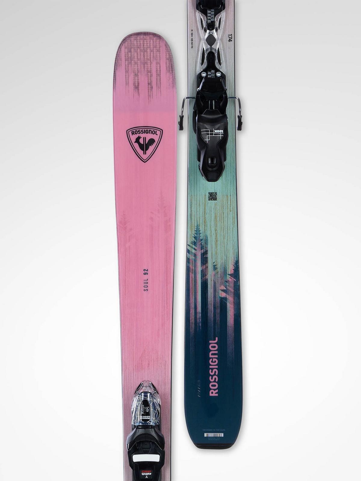 Narty ROSSIGNOL Soul W 92 + wiązania LOOK Xpress W 11 Gw B93 Granit Blk