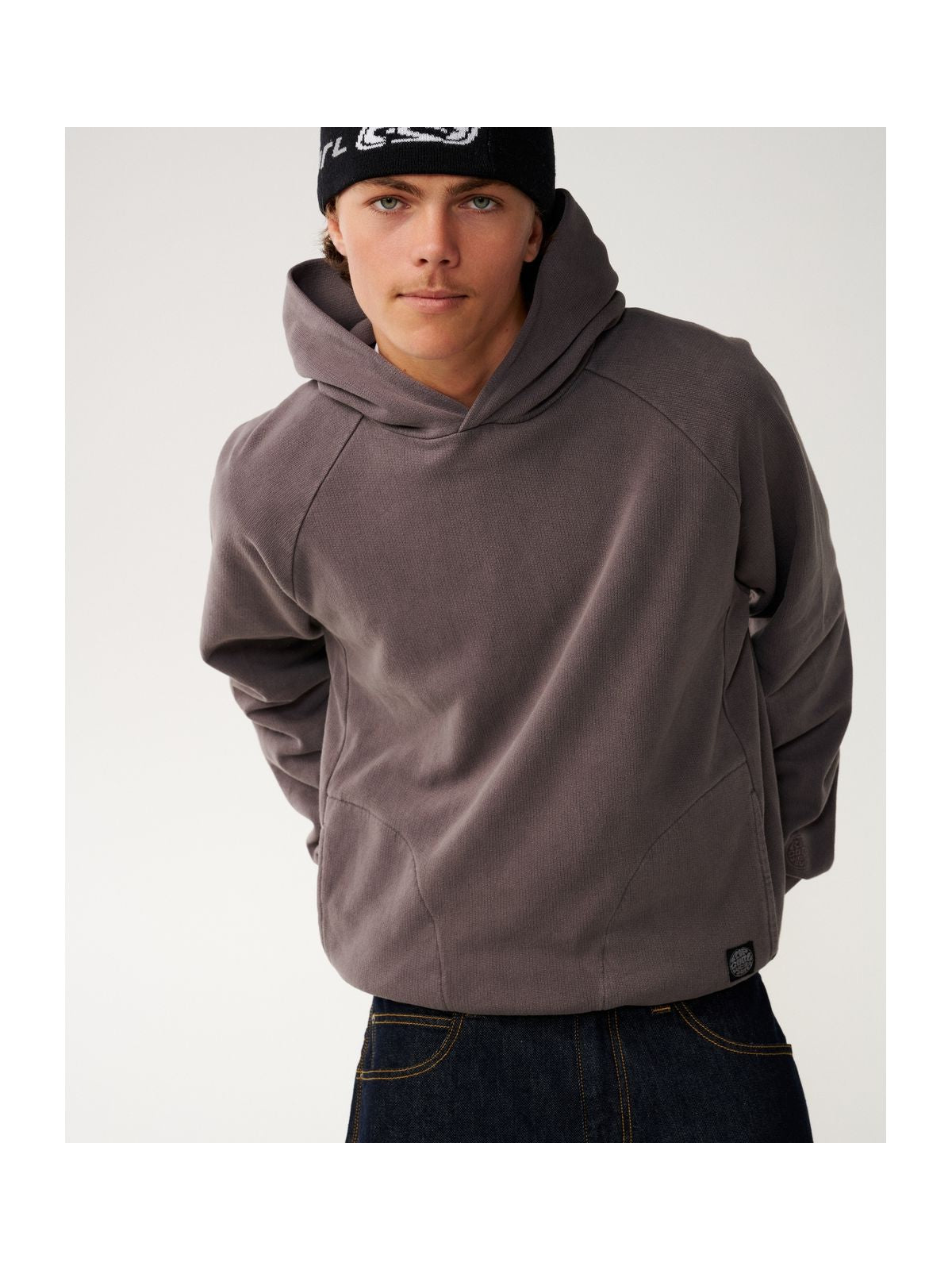 Bluza męska RIP CURL Premium Surf Hood brązowa