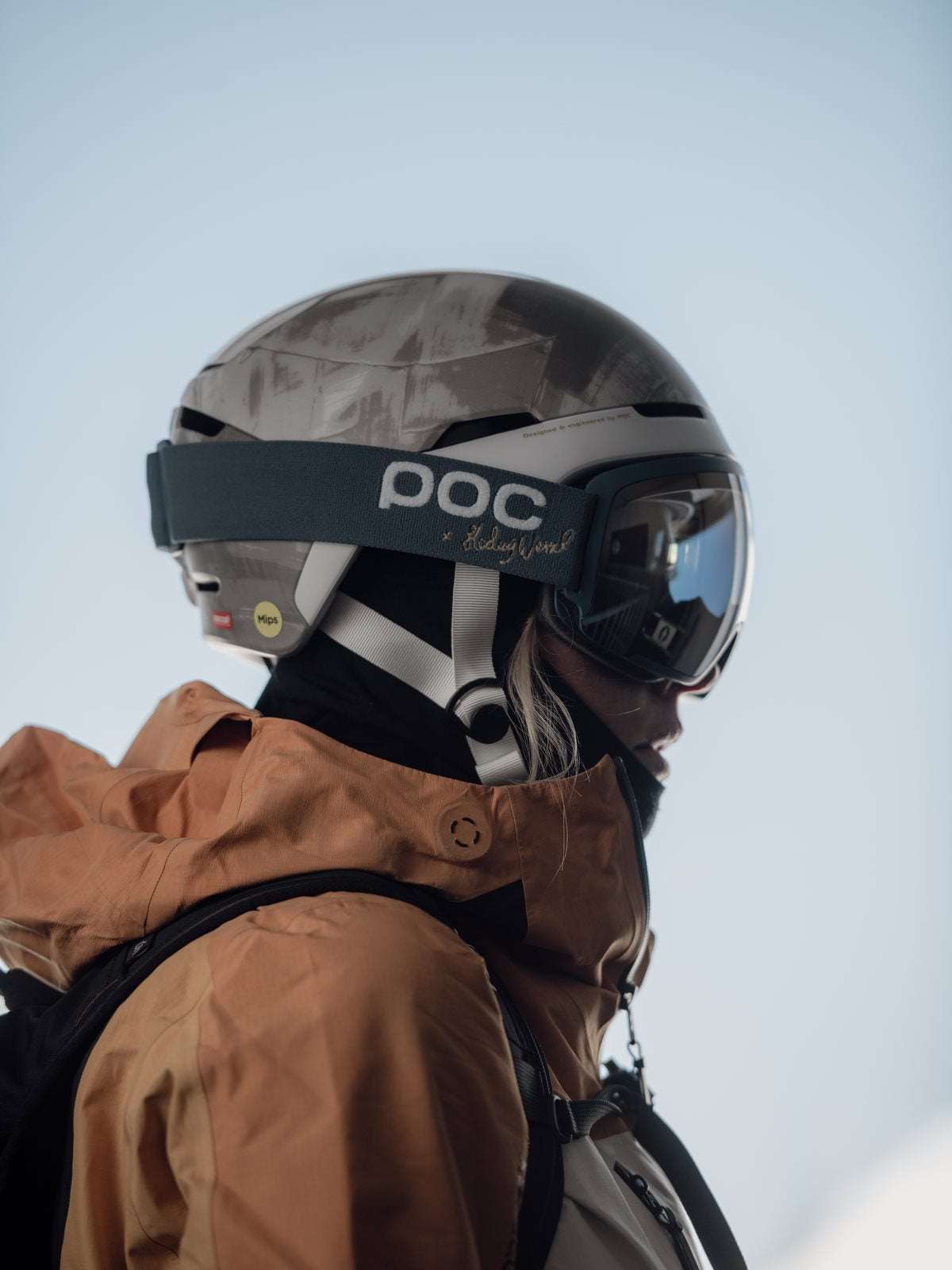 Kask narciarski POC OBEX BC MIPS Hedvig Wessel Ed. szary - Adventure Sports