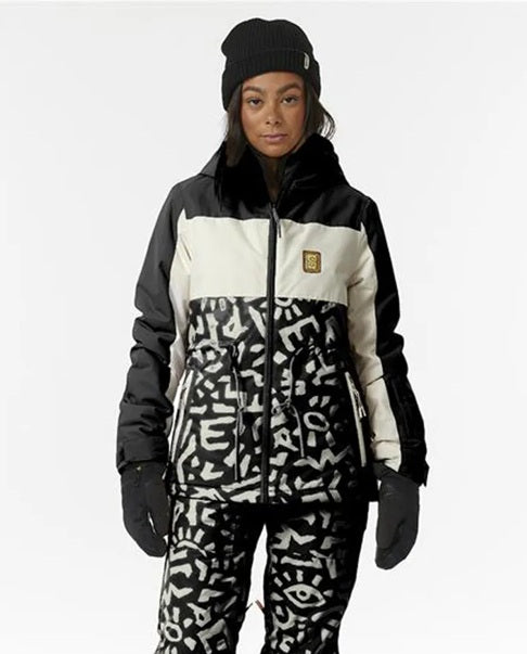 Kurtka narciarska RIP CURL Rider Betty Jacket czarny - Adventure Sports
