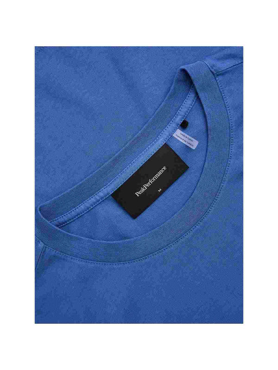 Koszulka damska PEAK PERFORMANCE Original Small Logo Tee niebieska
