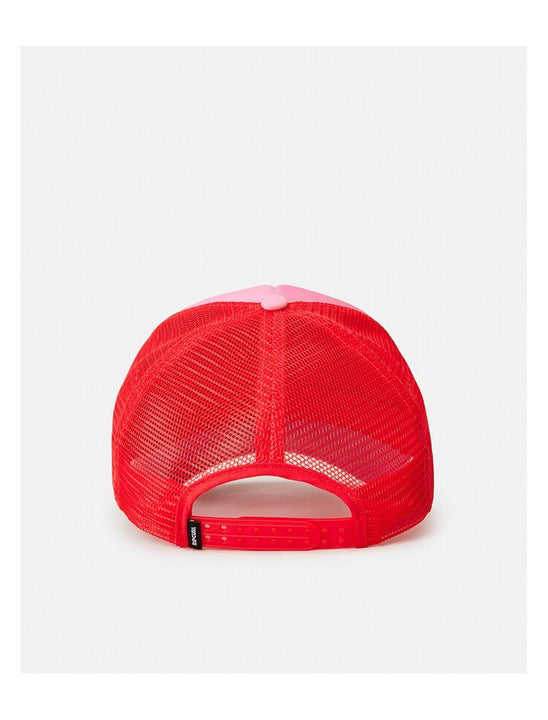 Czapka z daszkiem RIP CURL Surf Puff Trucker różowy
