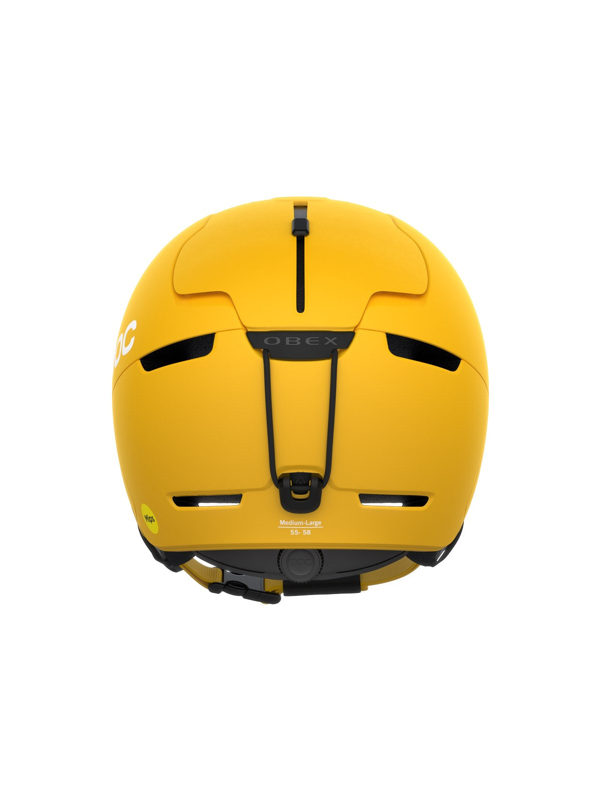Kask narciarski POC Obex MIPS żółty - Adventure Sports