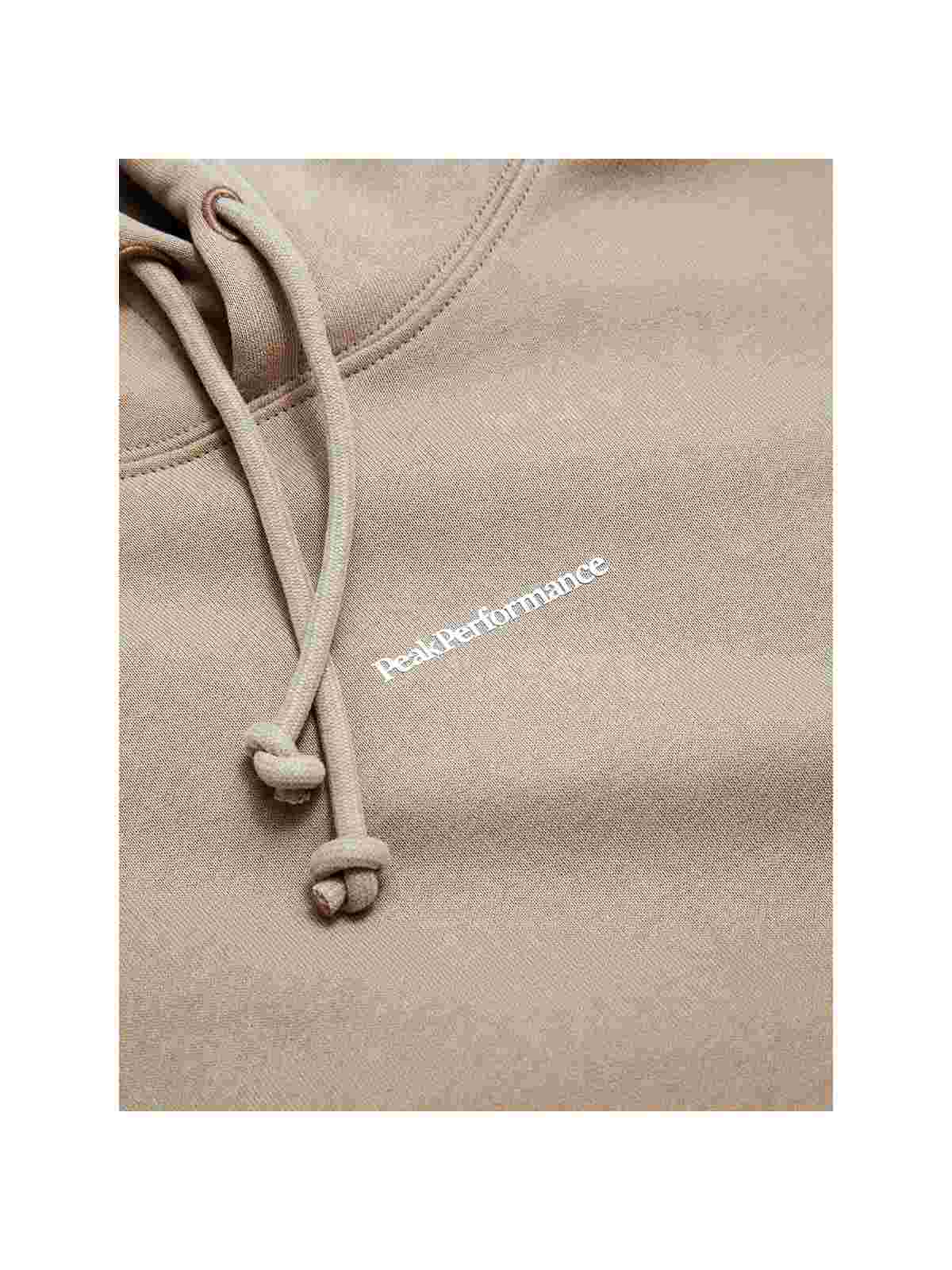 Bluza Peak Performance W Original Terry Hood beżowy - Adventure Sports