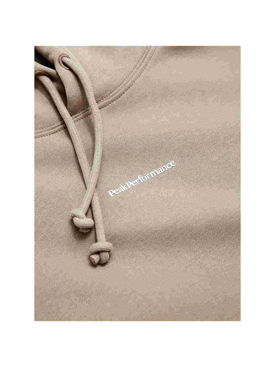 Bluza Peak Performance W Original Terry Hood beżowy - Adventure Sports
