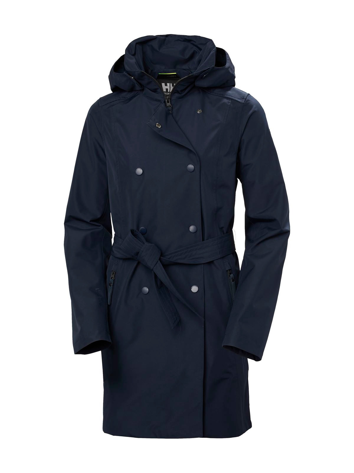 Płaszcz Helly Hansen W Welsey Ii Trench czarny - Adventure Sports