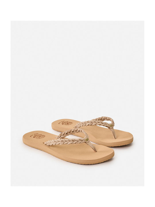 Japonki damskie RIP CURL Maya Riviera brązowe
