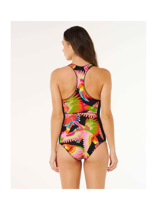 Kostium damski RIP CURL Mirage Zip Front One Piece multikolor
