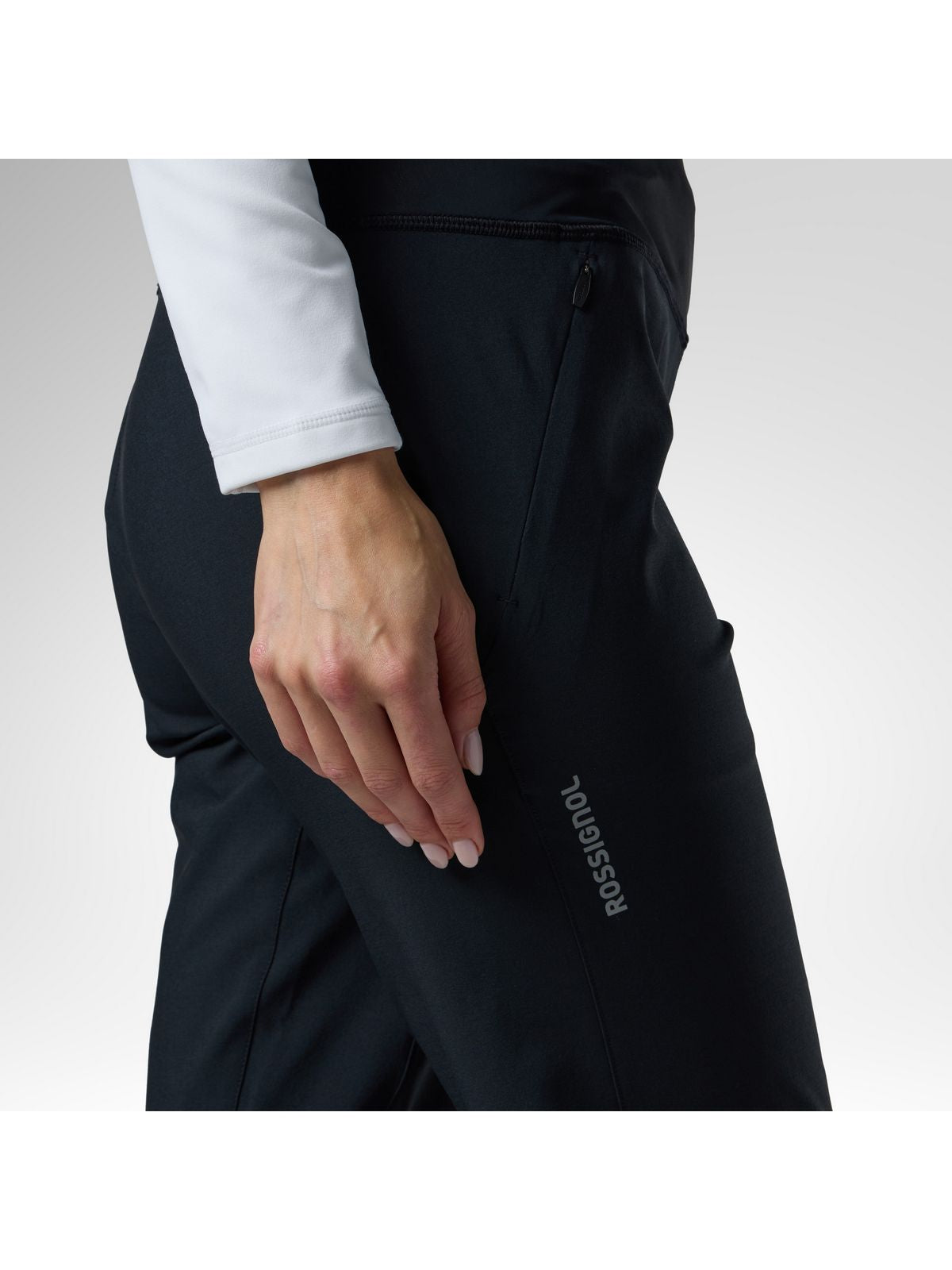 Spodnie damskie ROSSIGNOL W Venon Wind Pant czarne
