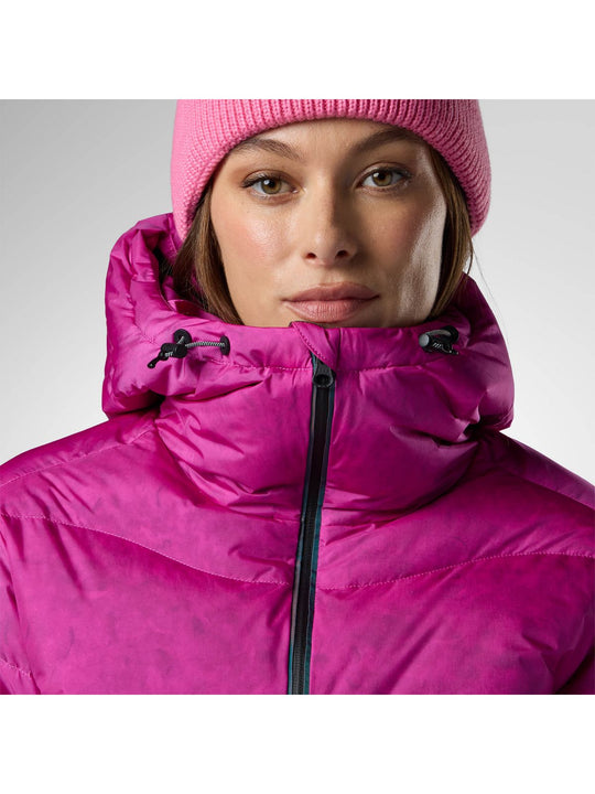Kurtka narciarska damska ROSSIGNOL W Snowblaze Down Bomber Jacket różowa
