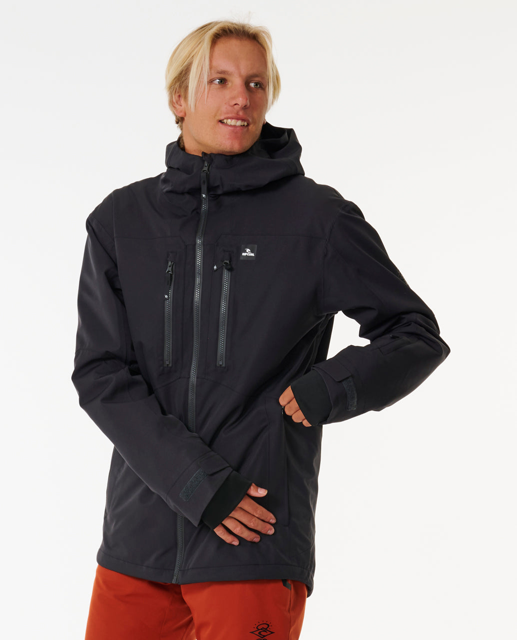 Kurtka narciarska RIP CURL Freerider 20K/20K Jacket czarny - Adventure Sports