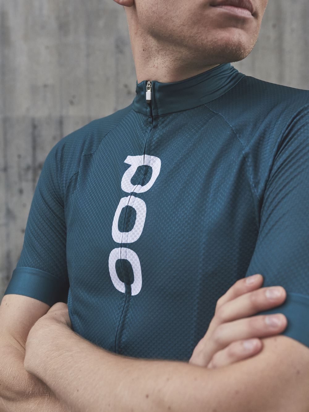 Koszulka rowerowa POC M’s ESSENTIAL ROAD LOGO - niebieski - Adventure Sports
