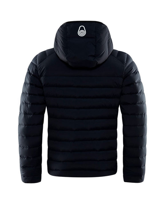 Kurtka puchowa Sail Racing SPRAY DOWN HOOD granatowa
