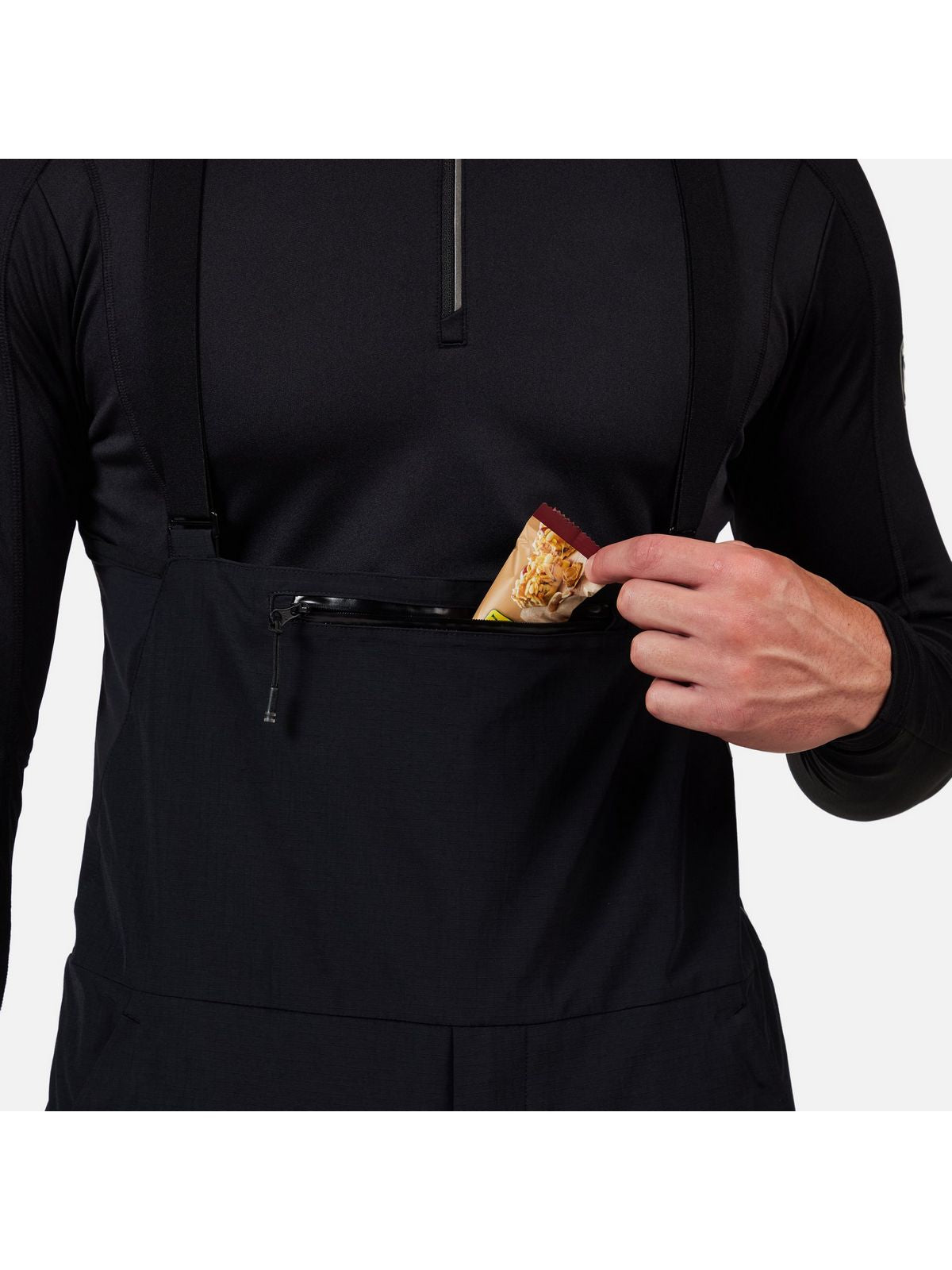 Spodnie narciarskie męskie ROSSIGNOL Outerlimits Insulated BIB czarne
