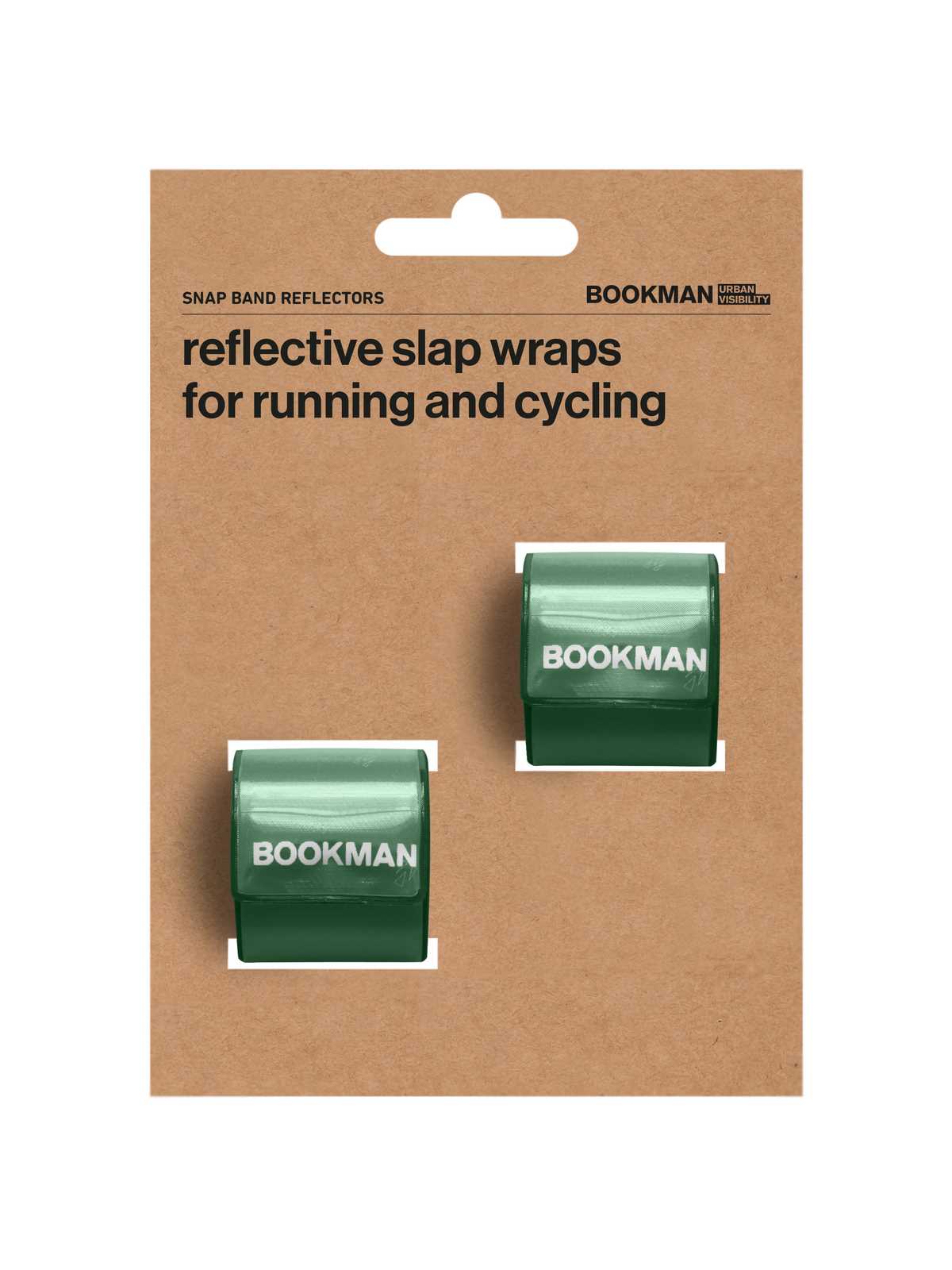 Opaska BOOKMAN Snap Band Reflectors zielony
