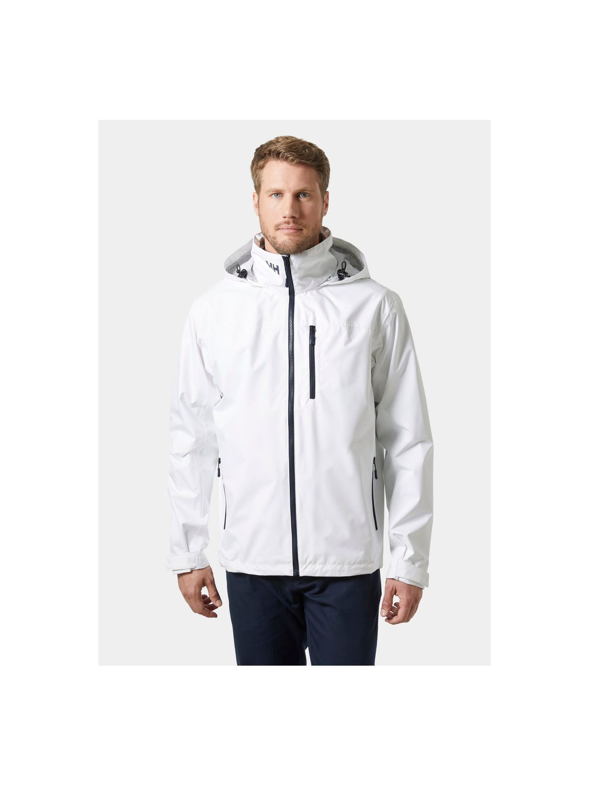Kurtka męska HELLY HANSEN Crew Hooded Jacket 2.0 biała