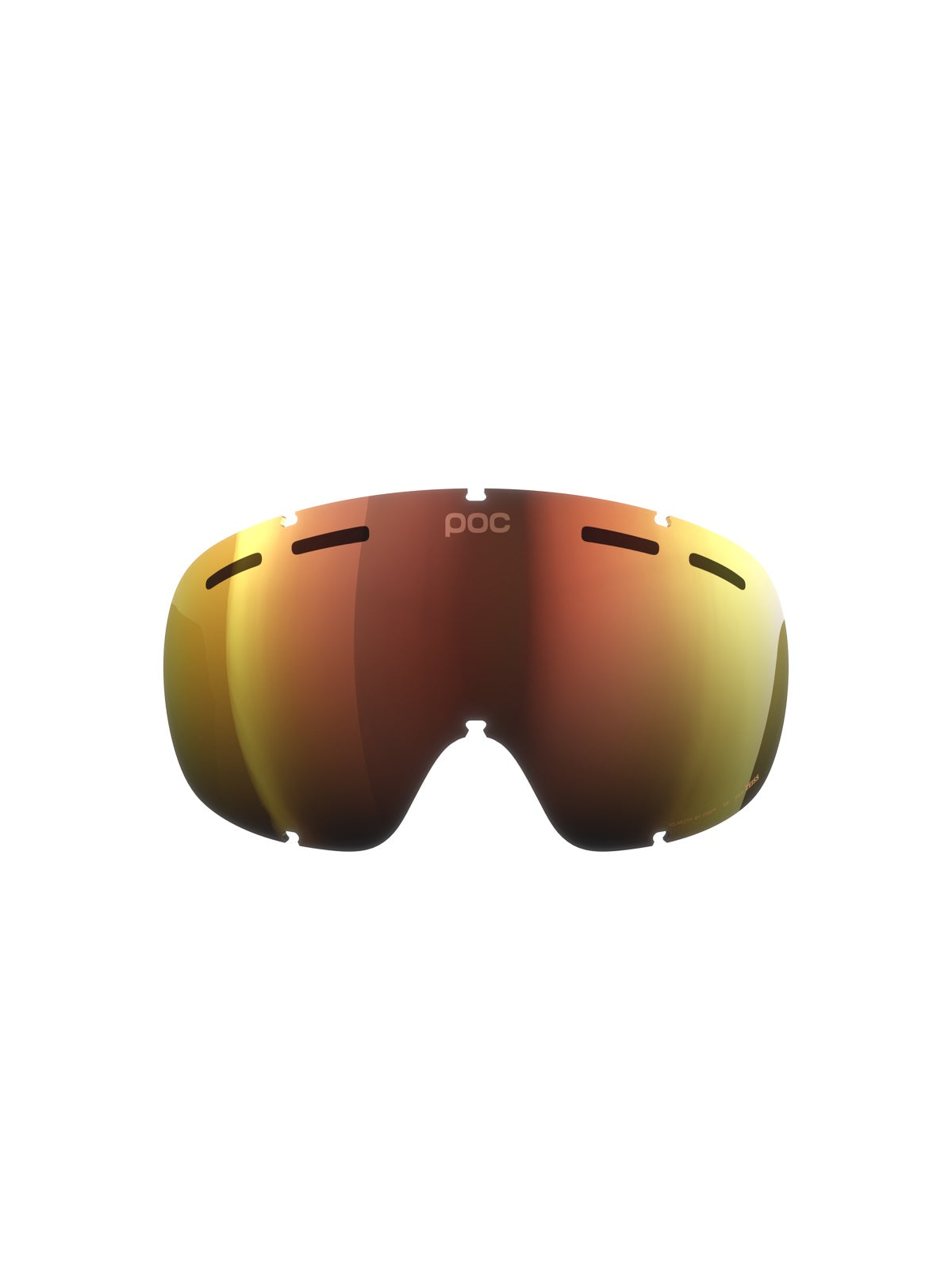 Szyba do gogli POC Fovea Mid - Clarity Intense/Partly Sunny Orange - Cat.2