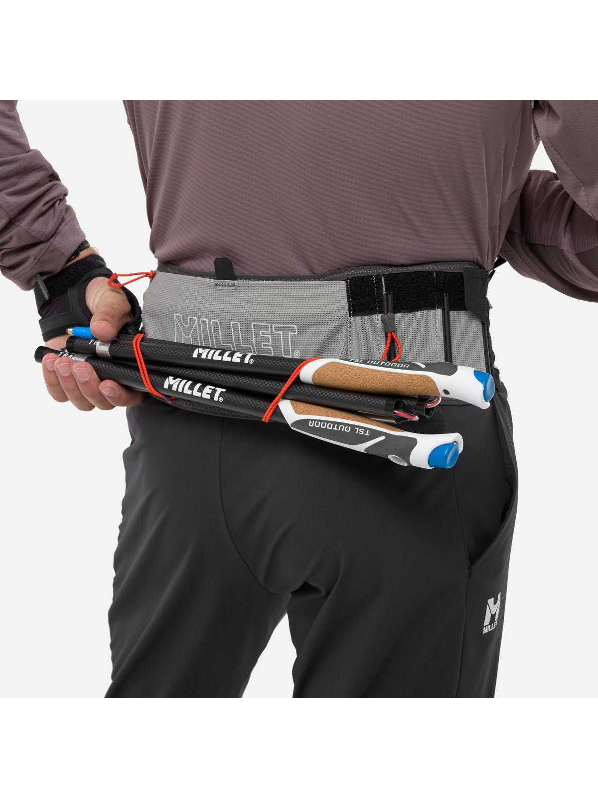 Pas Biegowy MILLET Intense Belt szary