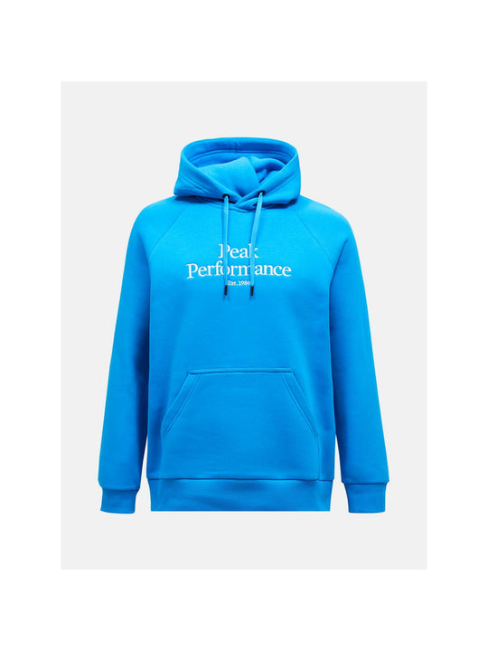 Bluza PEAK PERFORMANCE Original Hood Men niebieski - Adventure Sports
