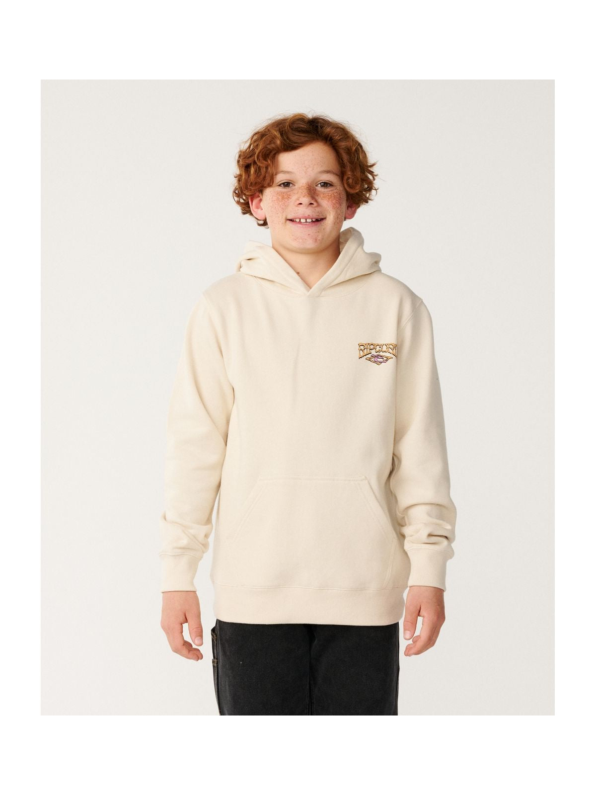 Bluza juniorska RIP CURL Air Shred Hood-Boy biała