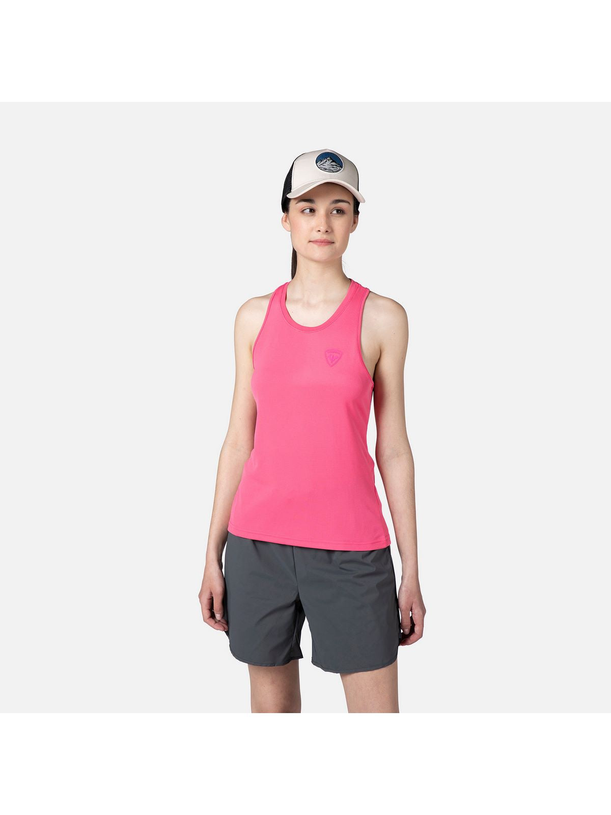 Koszulka Rossignol W Plain Tank różowy - Adventure Sports