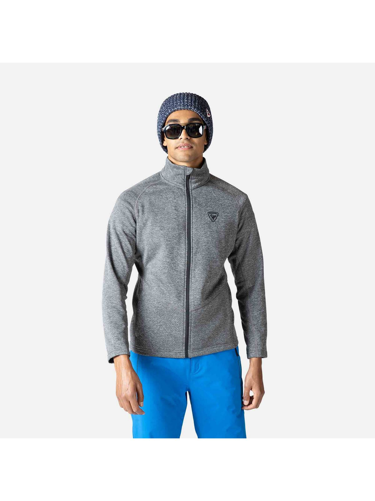 Bluza męska Rossignol Classique Clim szary - Koszulka - Adventure Sports