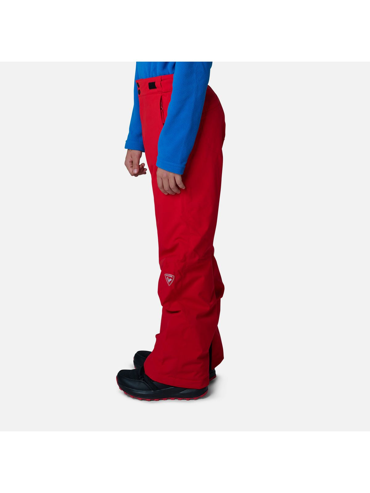 Spodnie narciarskie chłopięce Rossignol Boy Ski Pant czerwony - Adventure Sports