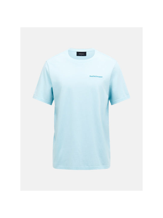 Koszulka damska PEAK PERFORMANCE Original Small Logo Tee niebieska
