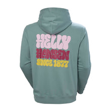Bluza dresowa męska HELLY HANSEN Core Graphic Sweat Hoodie zielony - Adventure Sports
