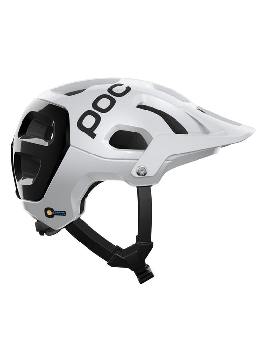 Kask rowerowy POC TECTAL RACE MIPS - biało czarny - Adventure Sports
