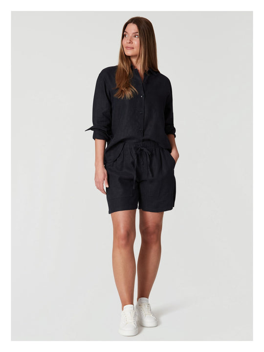 Koszula damska SAIL RACING W Drift Linen Shirt granatowa
