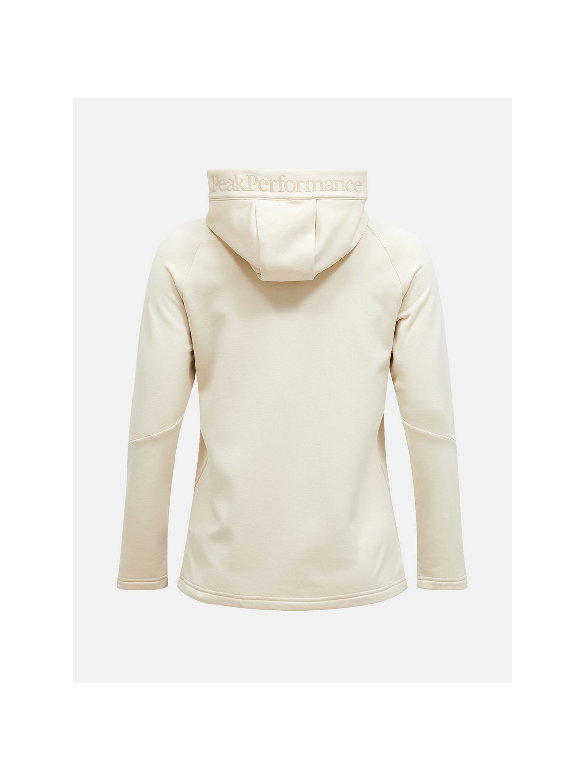Bluza z kapturem damska PEAK PERFORMANCE W Rider Essentials Zip Hood piaskowa
