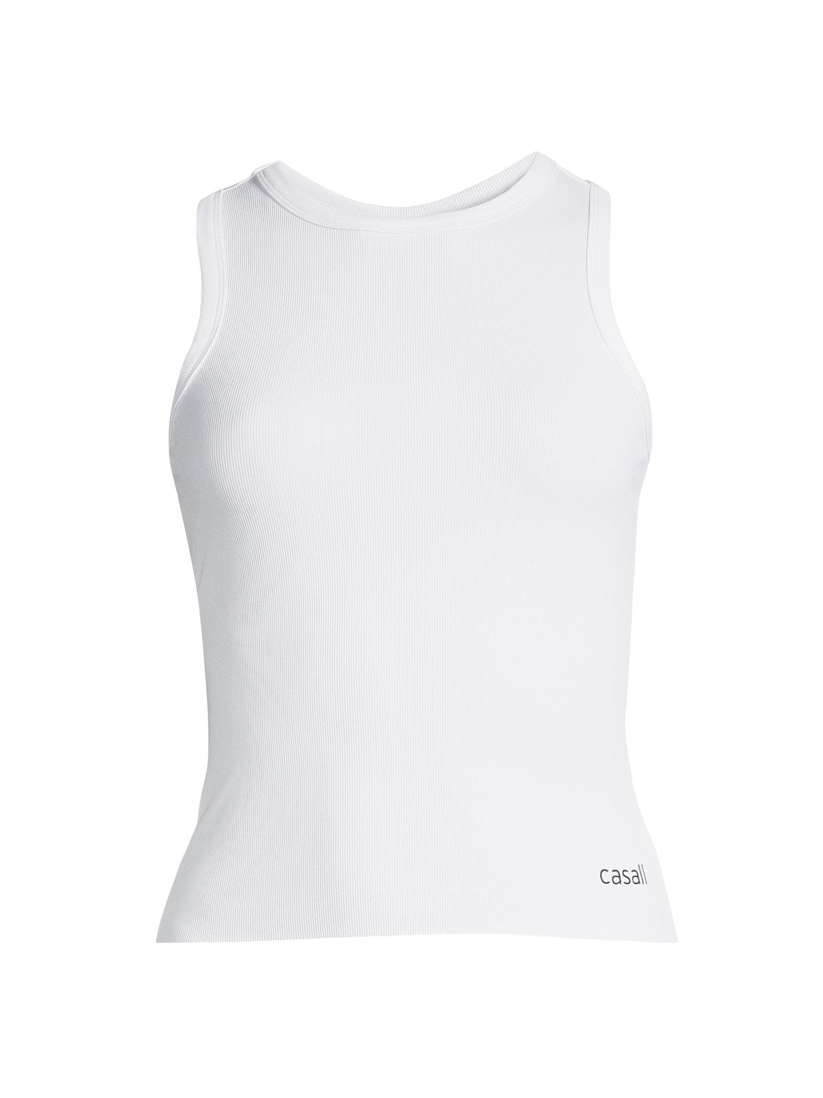 Koszulka sportowa CASALL Defined Rib Racerback biały - Adventure Sports