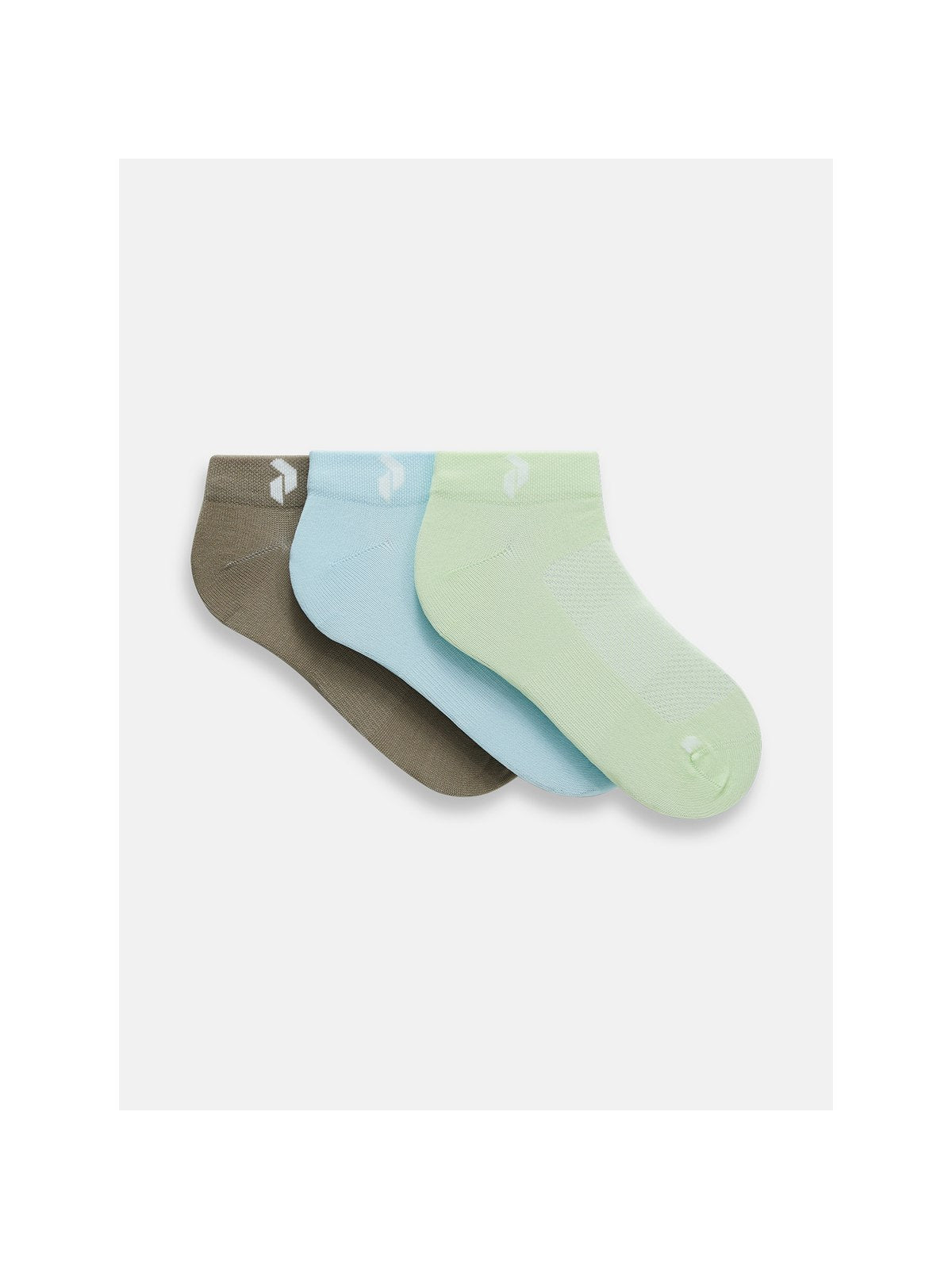 Skarpety PEAK PERFORMANCE Low Socks 3-Pack zielony - Adventure Sports