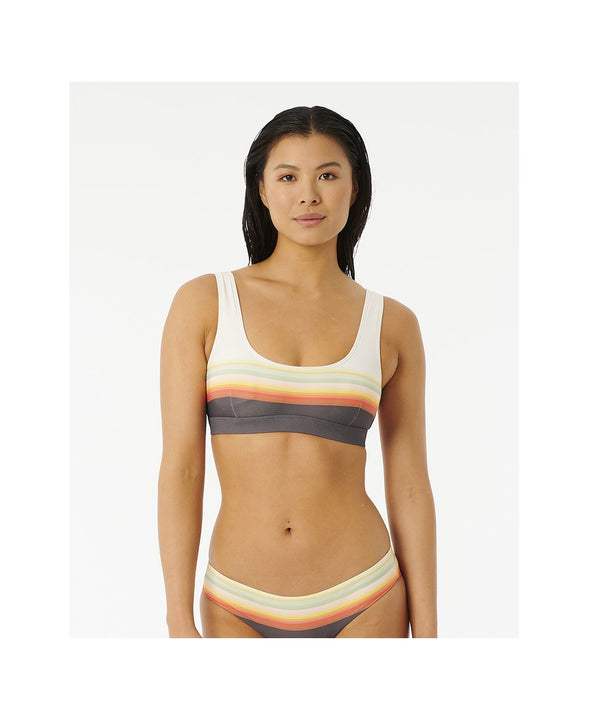 Top RIP CURL Surf Revival Crop kremowy
