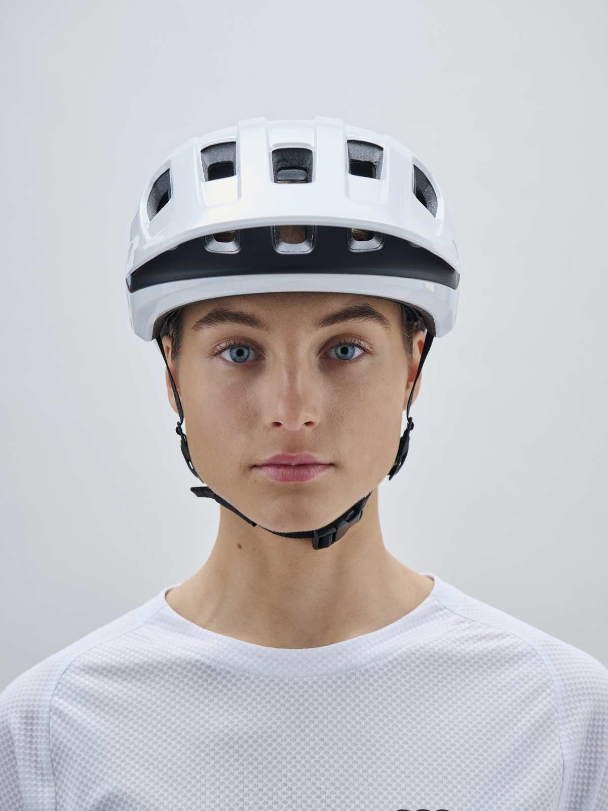 Kask rowerowy POC Cularis Pure biało czarny