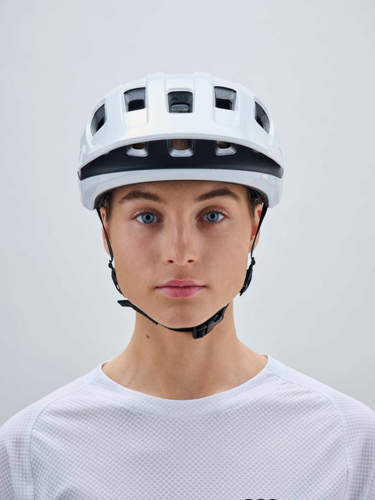 Kask rowerowy POC Cularis Pure biało czarny
