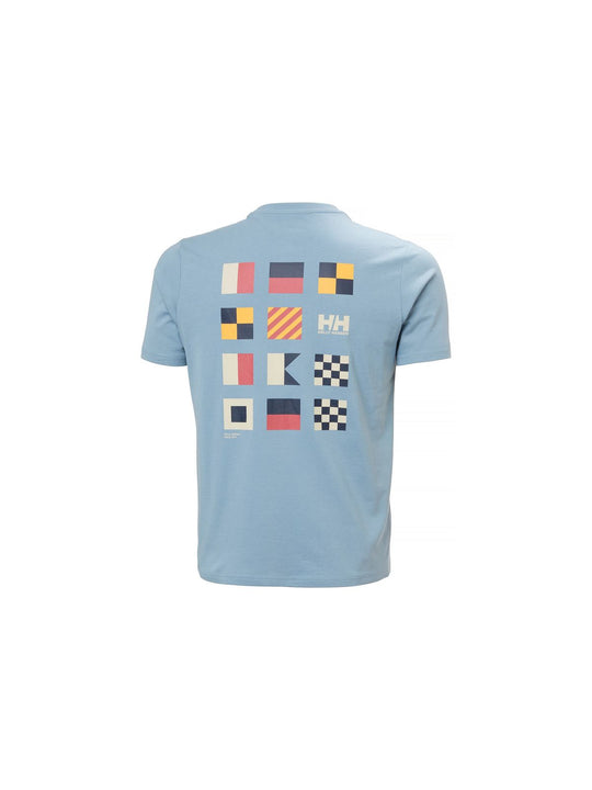 Koszulka męska HELLY HANSEN Shoreline T-Shirt 3.0 niebieska
