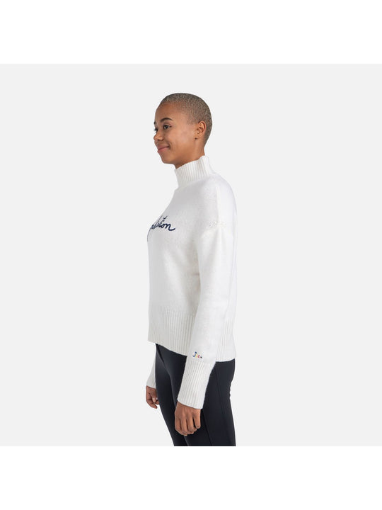 Sweter Rossignol W Jcc Lounge Pull biały - Adventure Sports
