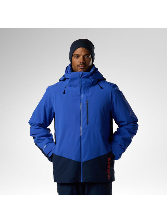 Kurtka narciarska męska ROSSIGNOL M 4Ws Blackside Insulated Jack niebieska
